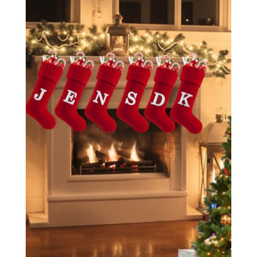 Personalized 20-Inch Monogrammed Christmas Stockings