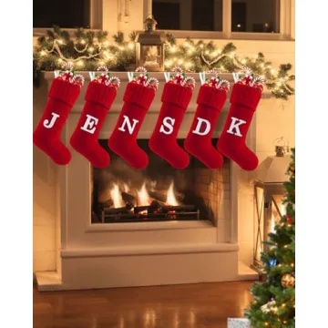 Personalized 20-Inch Monogrammed Christmas Stockings
