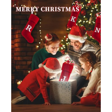 Personalized 20-Inch Monogrammed Christmas Stockings