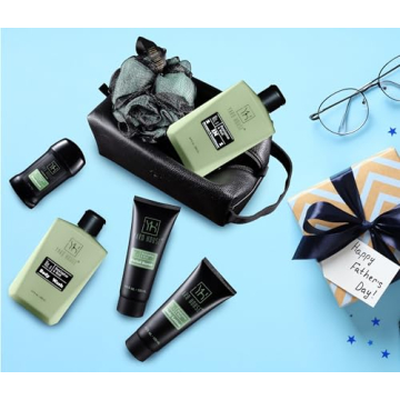Luxury Men's Bath & Body Gift Set - 7Pcs