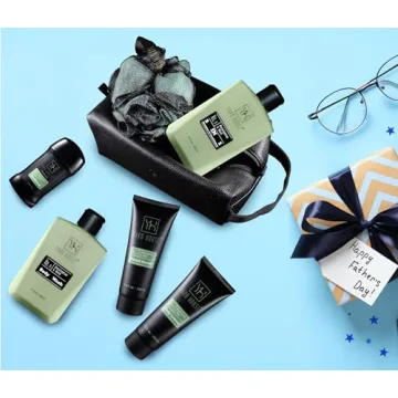 Luxury Men's Bath & Body Gift Set - 7Pcs