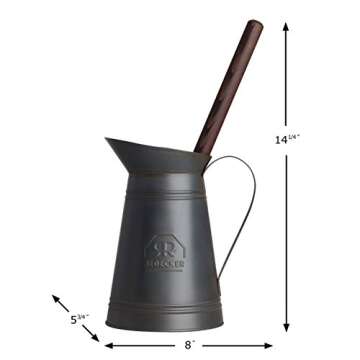 Versatile Vintage Toilet Brush Holder from REDECKER