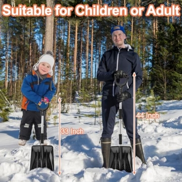 OCGIG Portable 3-in-1 Snow Removal Tool for Winter