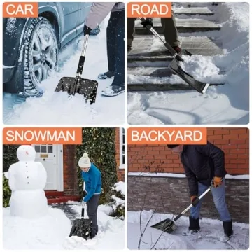 OCGIG Portable 3-in-1 Snow Removal Tool for Winter