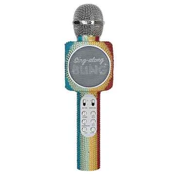 Wireless Express Sing-Along Bling Karaoke Microphone and Speaker