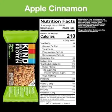 KIND Healthy Apple Cinnamon Protein Bars - Gluten Free