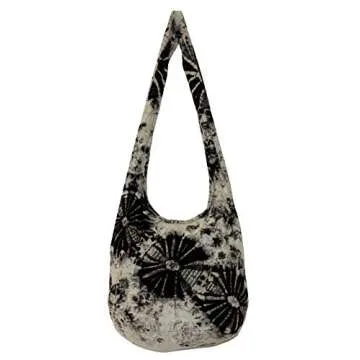 Handmade Tie Dye Bohemian Hobo Bag - Perfect for All Ages