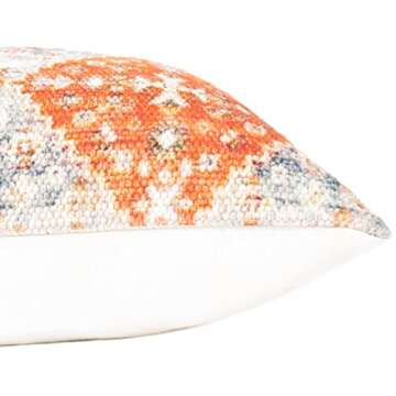 Eyes of India Colorful Boho Chic Decorative Pillow Cover