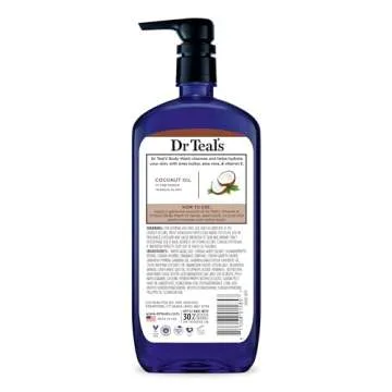 Luxurious Dr Teal's Body Wash with Coconut Oil - 24 fl oz