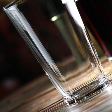 LUXU Classic Beer Pint Glasses for Any Occasion