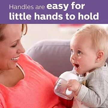 Philips AVENT Natural Trainer Sippy Cup with Natural Response Nipple and Soft Spout, 5oz, 1pk, SCF263/01