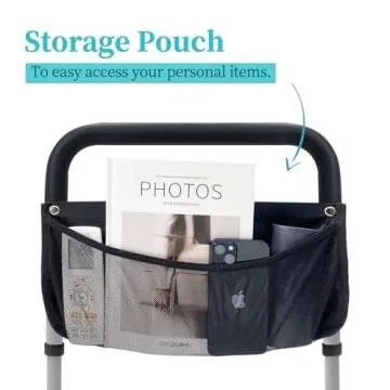 AOHHL Bed Rails Adjustable for Elderly Safety and Support