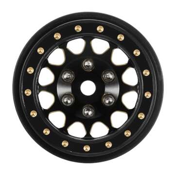 INJORA 1.0 Plus Brass Beadlock Wheels for RC Crawlers