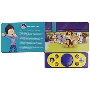 PAW Patrol - Sweet Dreams PUPS! Good Night Starlight Projector - PI Kids (Play-A-Song)