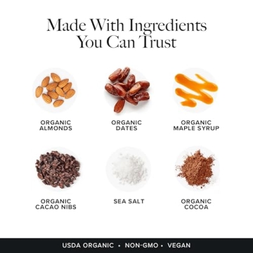 Truvani Plant Based Snack Bar 12 Pack Organic Vegan