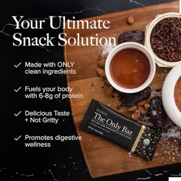 Truvani Plant Based Snack Bar 12 Pack Organic Vegan