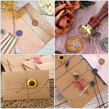 Complete Wax Seal Kit for DIY Crafting and Gifts