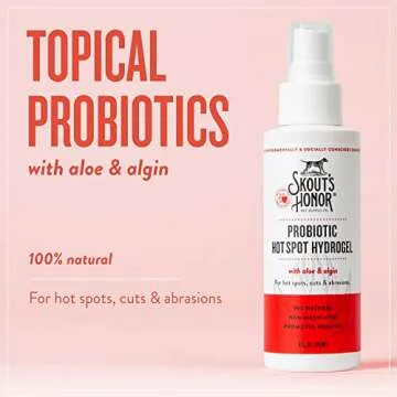 SKOUT'S HONOR Probiotic Hydrogel: Natural Hot Spot Remedy