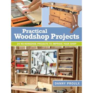 Practical Woodshop Projects: 24 No-Nonsense Projects to Improve Your Shop