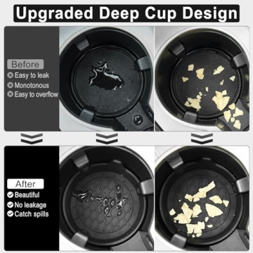 SINGARO Universal Cup Holder Coaster - Non-Slip Silicone