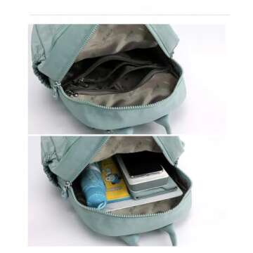 go-done MUKAITE 11L Mini fashion Backpack,Small Nylon Ladies backpacks,Women shopping Backpack(Small size)