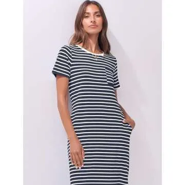 ANRABESS Women's Summer Midi Dress - Comfort & Style