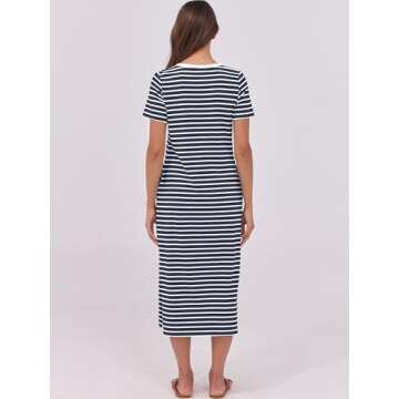 ANRABESS Women's Summer Midi Dress - Comfort & Style