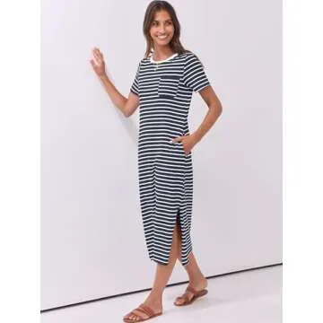 ANRABESS Women's Summer Midi Dress - Comfort & Style
