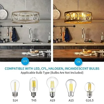 Stylish XINGQI Drum Chandelier for Elegant Lighting