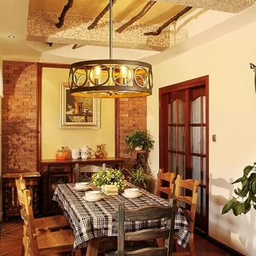 Stylish XINGQI Drum Chandelier for Elegant Lighting