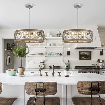 Stylish XINGQI Drum Chandelier for Elegant Lighting