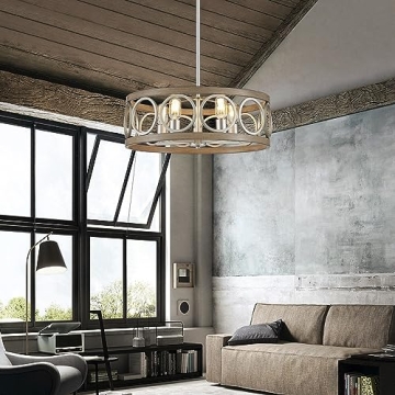 Stylish XINGQI Drum Chandelier for Elegant Lighting