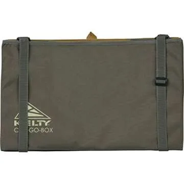 Kelty CAR-GO-Box – Camping, Tailgating, Travel Organization Kit for Trucks, Vans, SUVs, Cars – Color Coded Packing Cubes, Rugged Fabric, 45L