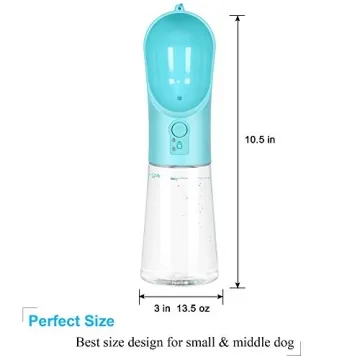 UPSKY Portable Dog Water Bottle for Outdoors and Travel
