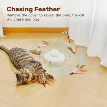 Potaroma 3-in-1 Hide and Seek Cat Toy for Interactive Fun