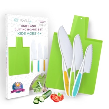 TOVLA JR. Kids Cooking Set: Safe Toddler-Friendly Kitchen Tools
