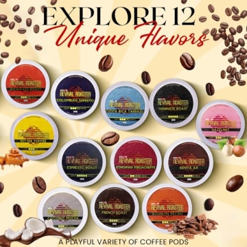 InfuSio Coffee Pods 96 Count Variety Pack for Keurig