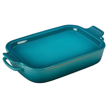 Le Creuset Stoneware Rectangular Dish with Platter Lid