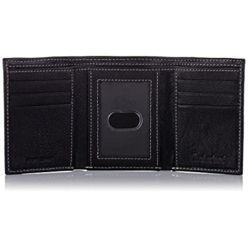 Stylish Timberland RFID Leather Trifold Wallet for Men