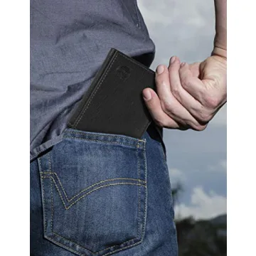 Stylish Timberland RFID Leather Trifold Wallet for Men