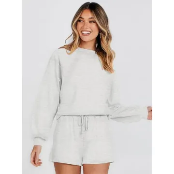 Fall Oversized Lounge Set - Casual Women's Outfit