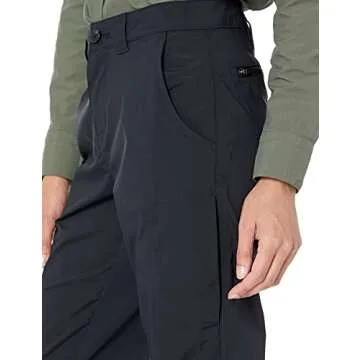 Amazon Essentials Women's Stretch Woven Outdoor Hiking Pants with Utility Pockets, Black, 14