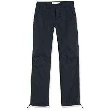 Amazon Essentials Women's Stretch Woven Outdoor Hiking Pants with Utility Pockets, Black, 14