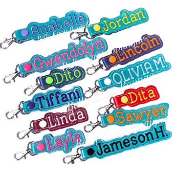 Durable Personalized Luggage Tags for Travel and School