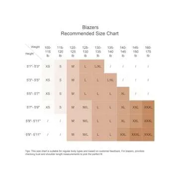 Stylish Hdieso Womens Long Sleeve Blazer in Black