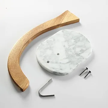 Stylish Everous Banana Hanger with Marble Base for Kitchen