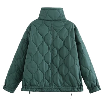 Songling Women's Quilted Puffer Jacket - Stylish Winter Coat