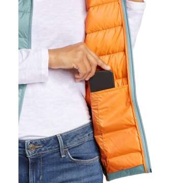 Eddie Bauer Women's CirrusLite Down Vest, Dark Berry, Large