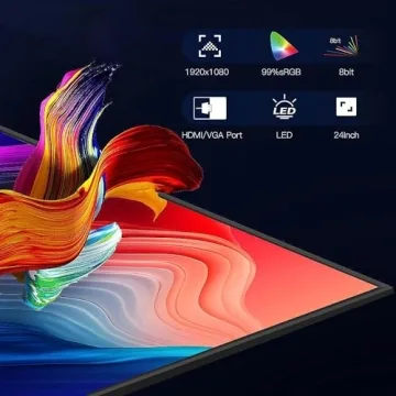 HP Elitedesk 800 G3 SFF Desktop PC - Intel i7-6700,32GB DDR4,1TB NVMe SSD + 2TB HDD, AX200 Wi-Fi 6,Dual 24-Inch Monitors, Wireless Keyboard and Mouse,Win 10 Pro (Renewed), Black/Silver