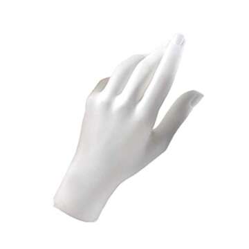 KODORIA Female Hand Mannequin Hand Jewelry Bracelet Ring Gloves Display Organizer Stand - White L